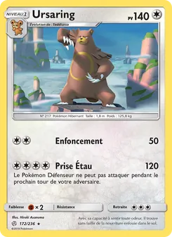 Ursaring, Éclipse Cosmique, n° 172