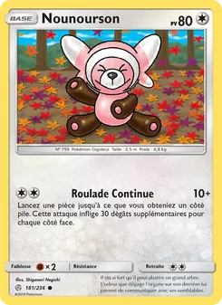 Nounourson, Éclipse Cosmique, n° 181