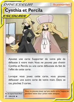 Cynthia et Percila, Éclipse Cosmique, n° 189