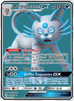 Persian d’Alola GX, Éclipse Cosmique, n° 219