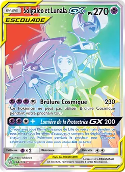 Solgaleo et Lunala GX, Éclipse Cosmique, n° 254