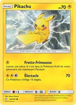 Pikachu, Éclipse Cosmique, n° 66