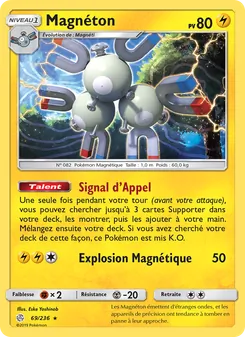 Magnéton, Éclipse Cosmique, n° 69