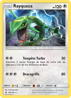Rayquaza, Gardiens Ascendants, n° 106