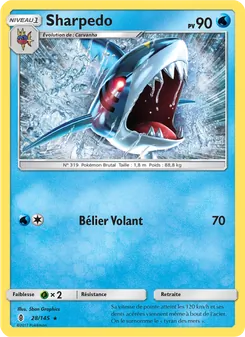 Sharpedo, Gardiens Ascendants, n° 28