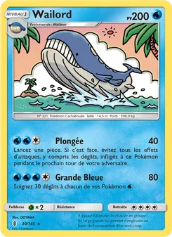 Wailord, Gardiens Ascendants, n° 30