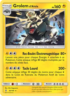 Grolem d’Alola, Gardiens Ascendants, n° 42