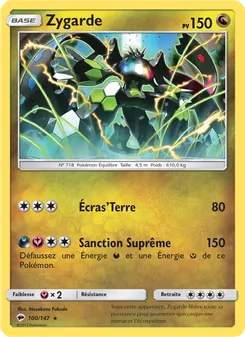 Zygarde, Ombres Ardentes, n° 100