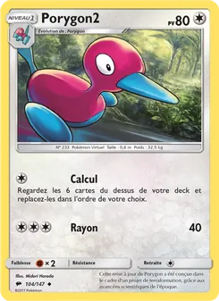Porygon2, Ombres Ardentes, n° 104