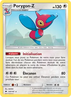 Porygon-Z, Ombres Ardentes, n° 105