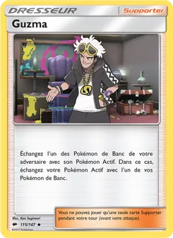 Guzma, Ombres Ardentes, n° 115