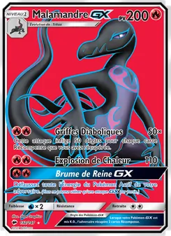 Malamandre GX, Ombres Ardentes, n° 132