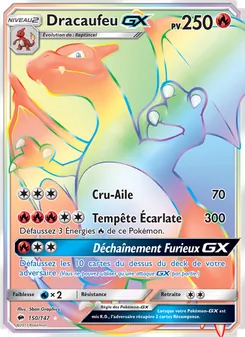Dracaufeu GX, Ombres Ardentes, n° 150