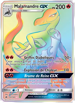 Malamandre GX, Ombres Ardentes, n° 151
