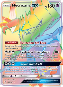 Necrozma GX, Ombres Ardentes, n° 153