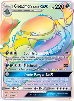 Grotadmorv d’Alola GX, Ombres Ardentes, n° 157