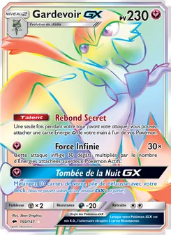Gardevoir GX, Ombres Ardentes, n° 159