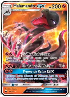 Malamandre GX, Ombres Ardentes, n° 25