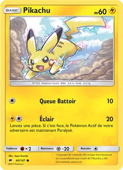 Pikachu, Ombres Ardentes, n° 40