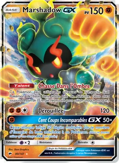 Marshadow GX, Ombres Ardentes, n° 80