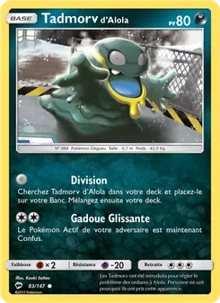 Tadmorv d’Alola, Ombres Ardentes, n° 83