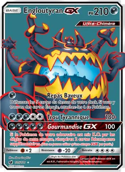 Engloutyran GX, Invasion Carmin, n° 105