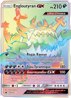 Engloutyran GX, Invasion Carmin, n° 116