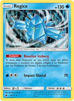 Regice, Invasion Carmin, n° 28