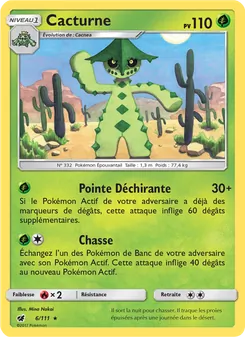 Cacturne, Invasion Carmin, n° 6