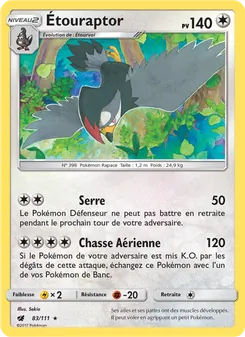 Étouraptor, Invasion Carmin, n° 83