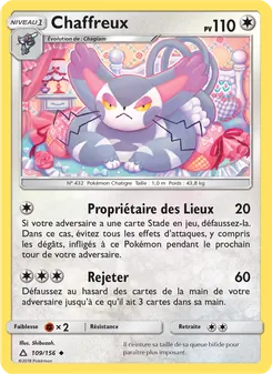 Chaffreux, Ultra-Prisme, n° 109
