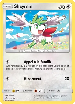 Shaymin, Ultra-Prisme, n° 111