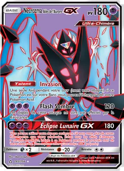 Necrozma Ailes de l’Aurore GX, Ultra-Prisme, n° 143