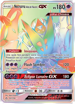 Necrozma Ailes de l’Aurore GX, Ultra-Prisme, n° 161
