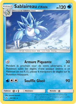 Sablaireau d’Alola, Ultra-Prisme, n° 29