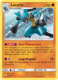 Lucario, Ultra-Prisme, n° 67