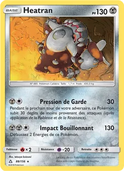 Heatran, Ultra-Prisme, n° 88