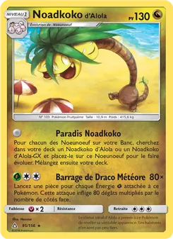 Noadkoko d’Alola, Ultra-Prisme, n° 95