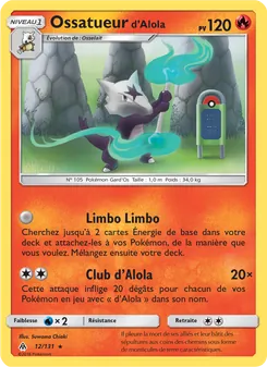 Ossatueur d’Alola, Lumière Interdite, n° 12