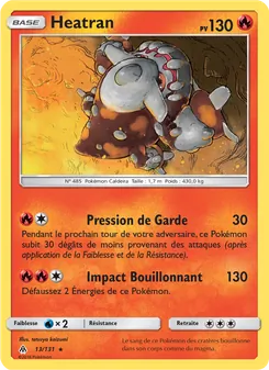 Heatran, Lumière Interdite, n° 13