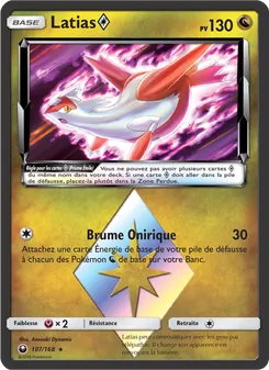 Latias ◇, Tempête Céleste, n° 107