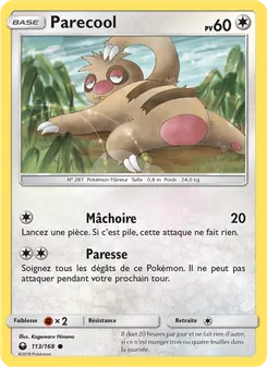 Parecool, Tempête Céleste, n° 113
