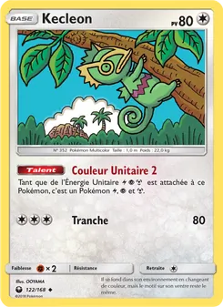 Kecleon, Tempête Céleste, n° 122