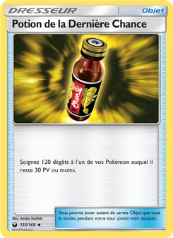 Potion de la Dernière Chance, Tempête Céleste, n° 135