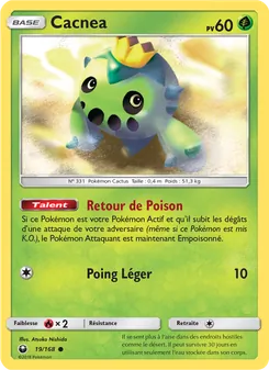 Cacnea, Tempête Céleste, n° 19