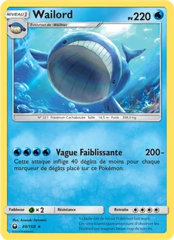 Wailord, Tempête Céleste, n° 40