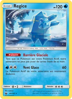 Regice, Tempête Céleste, n° 45