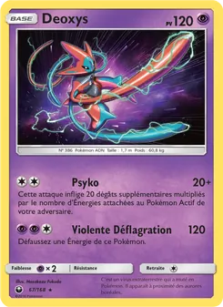 Deoxys, Tempête Céleste, n° 67
