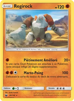 Regirock, Tempête Céleste, n° 80
