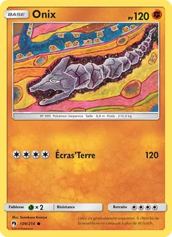Onix, Tonnerre Perdu, n° 109